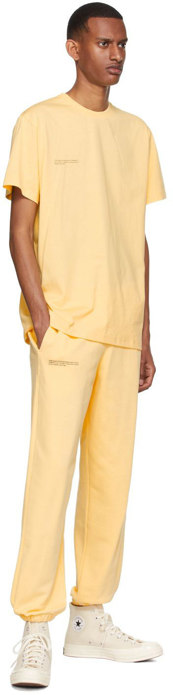 PANGAIA Yellow 365 Lounge Pants