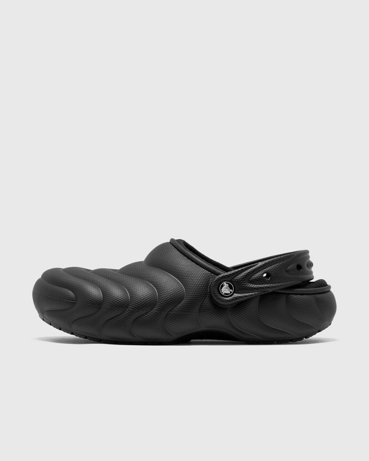 Crocs Classic Lined Overpuff Clog Black Sandals & Slides