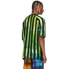 AGR SSENSE Exclusive Multicolor Cotton Striped T-Shirt