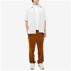 Oliver Spencer Men's Cord Drawstring Trousers in Tan