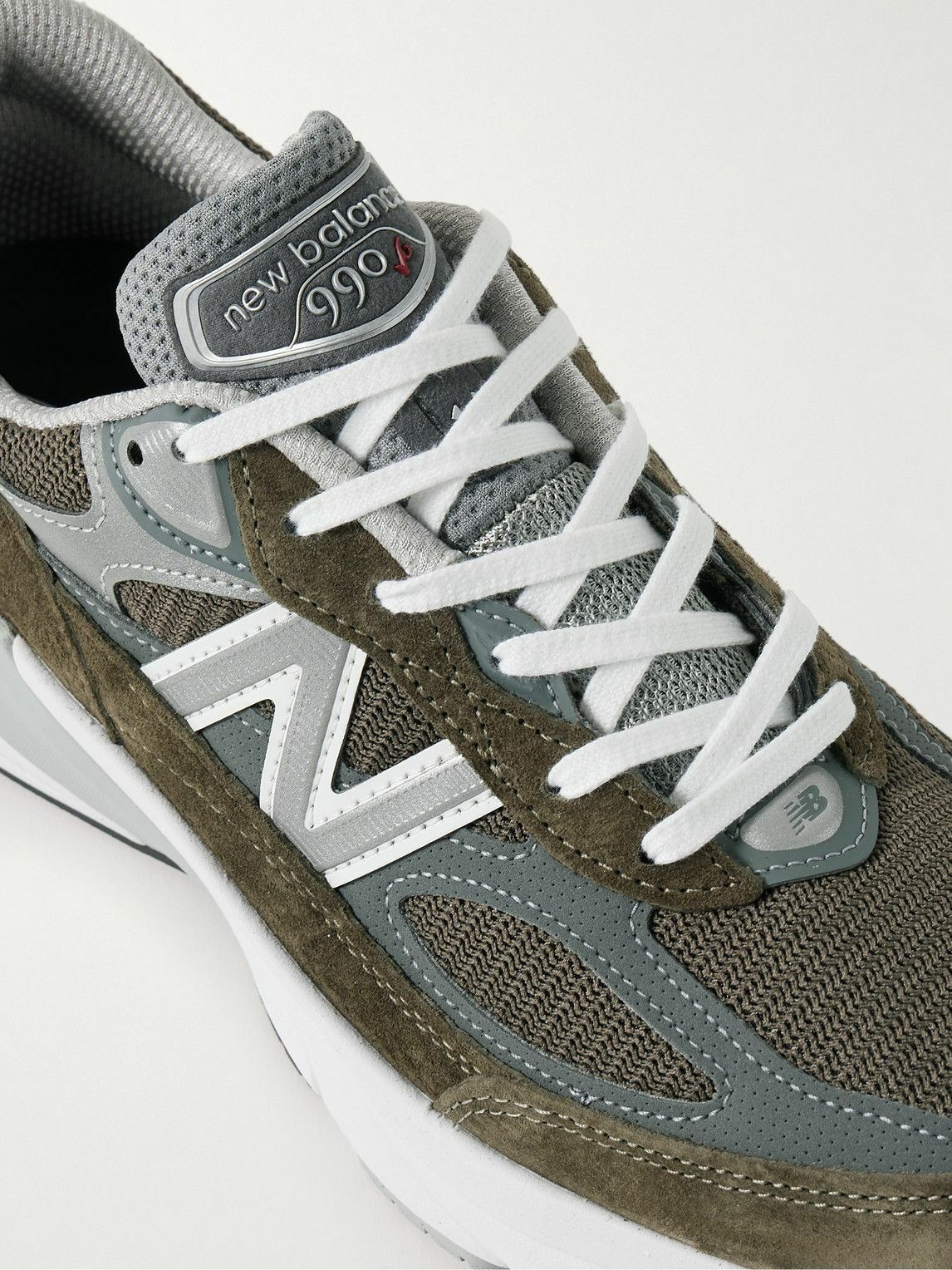 【関税&送料込】New Balance Multicolor Mesh And Suede 990V6 NEW BALANCE Made in USA 990V6 suede, leather and mesh