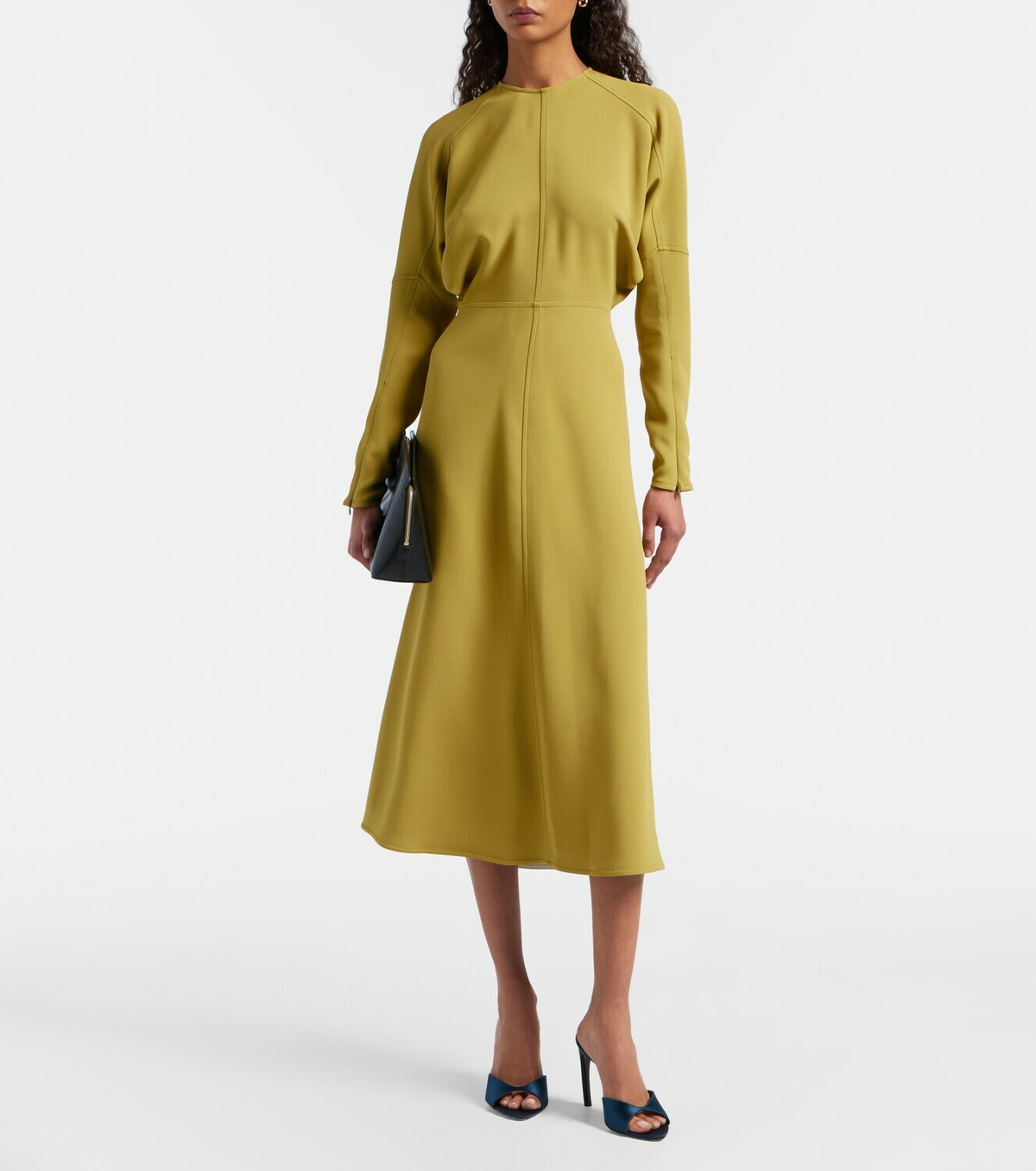 Victoria Beckham Harlow 100 satin mules