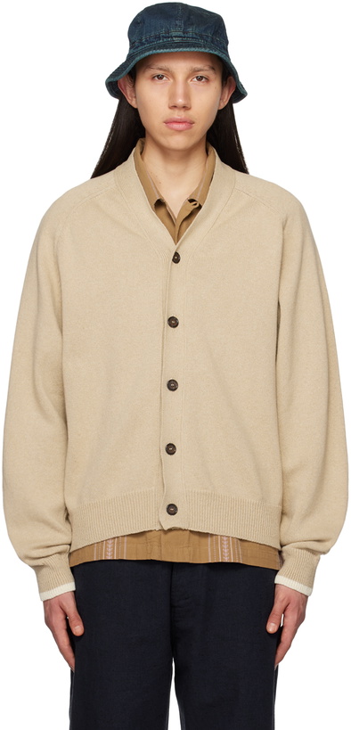 Photo: Universal Works Beige David Cardigan