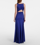 Victoria Beckham Asymmetric draped gown