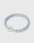 Hatton Labs Classic Pearl Bracelet Silver - Mens - Jewellery