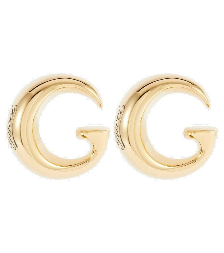 Photo: Gucci G Motif earrings