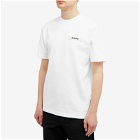 Jacquemus Men's Gros Grain Logo T-Shirt in White