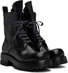 A Diciannoveventitre Black Zac Low Boots