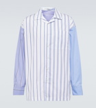 JW Anderson - Striped cotton-blend shirt