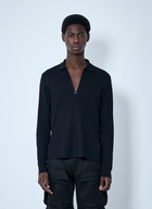 Mugler V Neck Shirt With Hardware