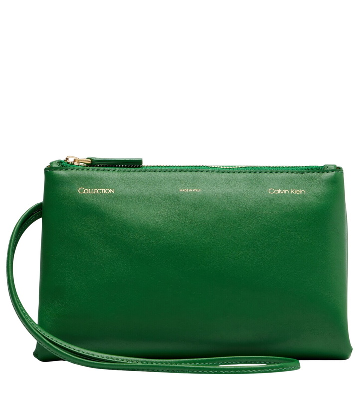 Photo: Calvin Klein Collection Essential Case Mini leather clutch