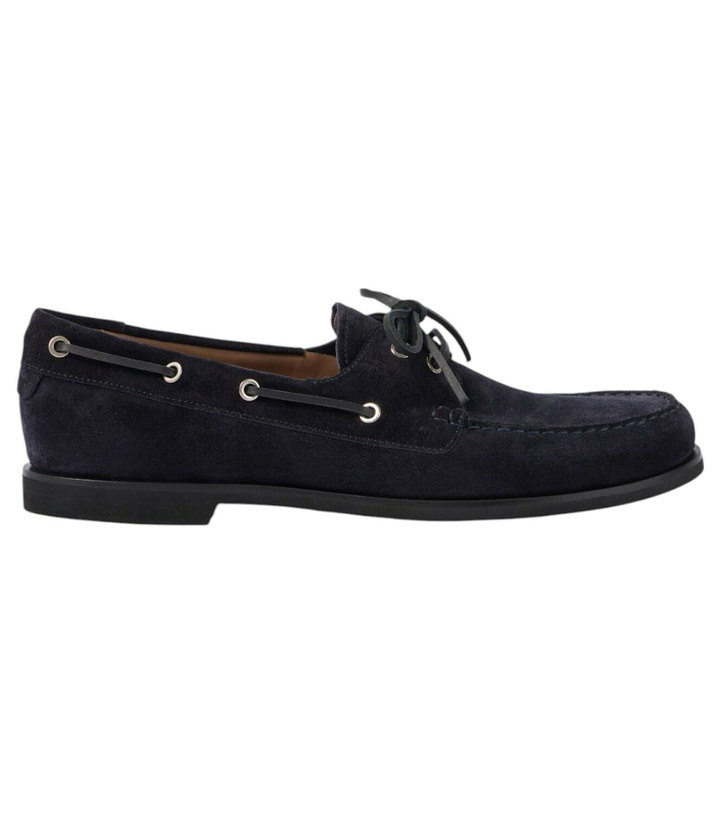 Photo: Gianvito Rossi Vandé suede boat shoes