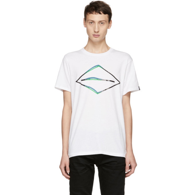 Photo: rag and bone White Diamond Glitch T-Shirt