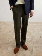 Rubinacci - Suede Penny Loafers - Brown