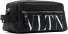 Valentino Garavani Black VLTN Washbag Pouch