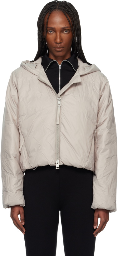 Photo: Canada Goose Gray Elba Down Jacket