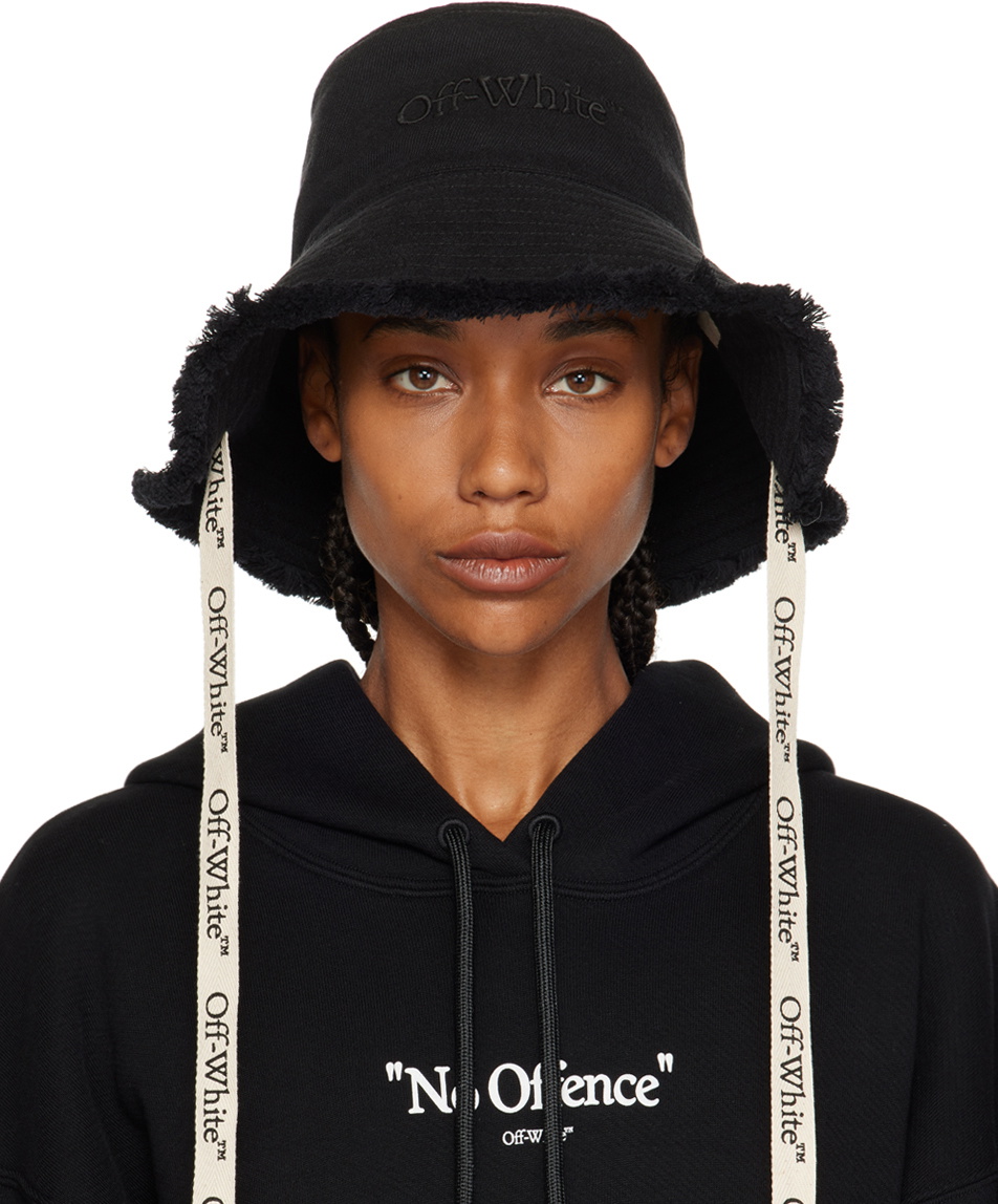 Off-White Blue Denim Ev Pocket Bucket Hat – BlackSkinny