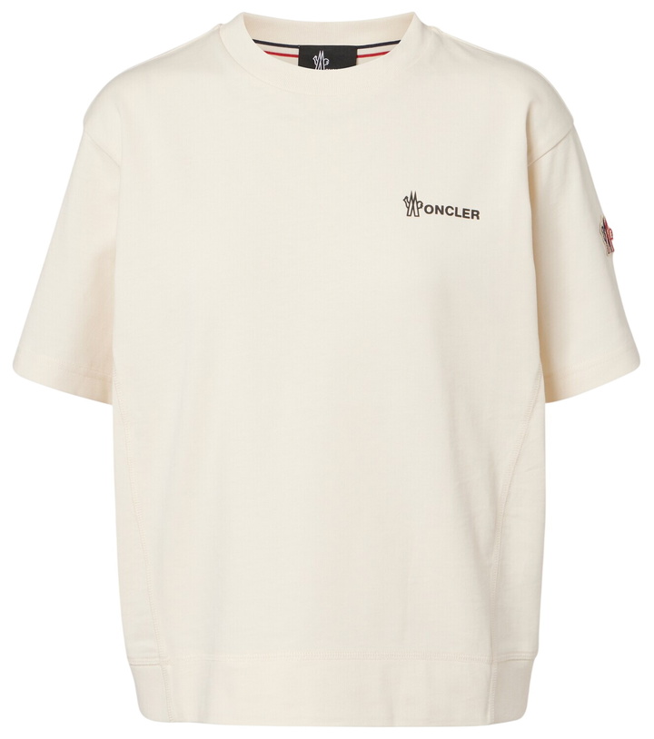 Photo: Moncler Grenoble Logo cotton jersey T-shirt