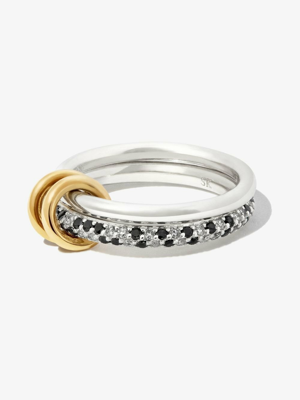 Spinelli Kilcollin 18K White Gold Virgo Diamond Ring