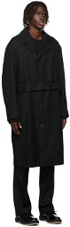 Wooyoungmi Belted Turn-Up Long Coat