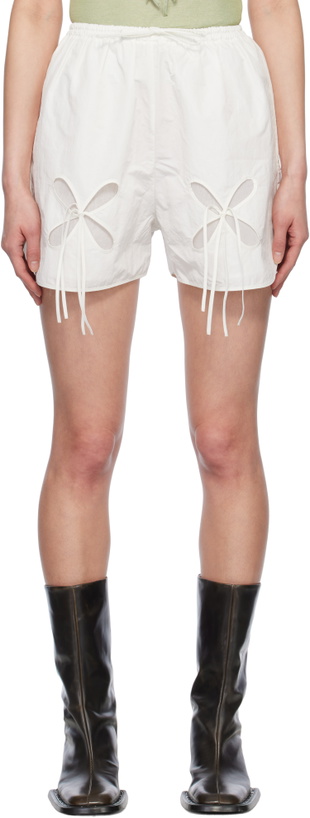 Photo: J.Kim White Petal Shorts