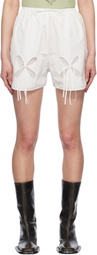 J.Kim White Petal Shorts