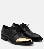 Jil Sander - Embellished leather Derby shoes