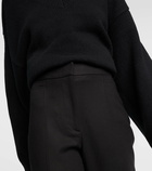 Toteme High-rise slim suit pants