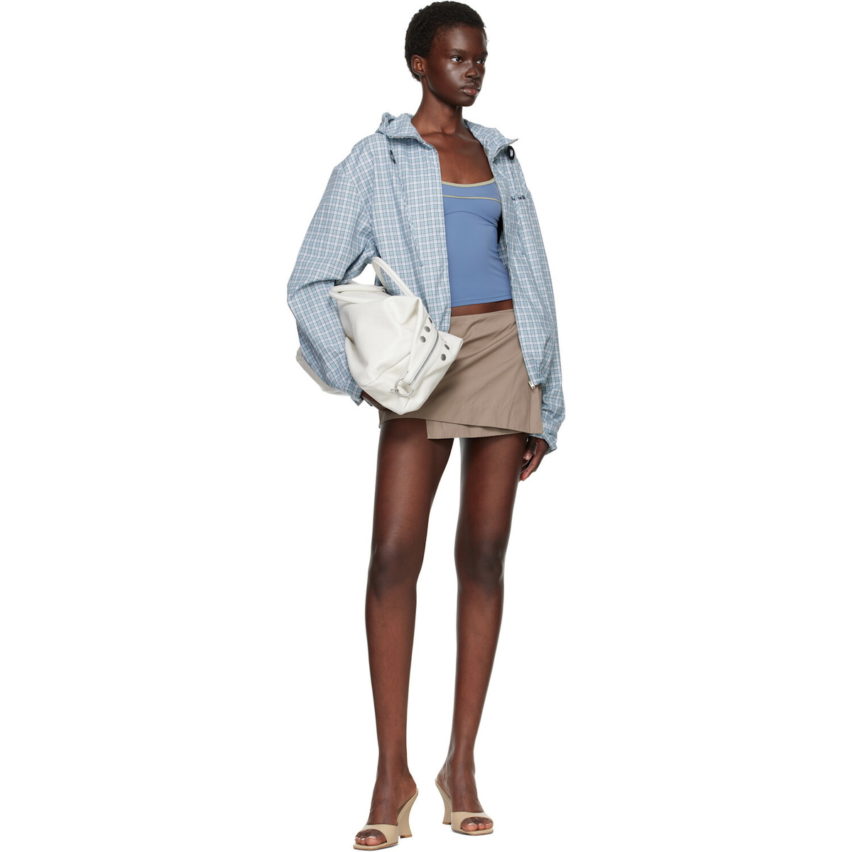 MARGESHERWOOD Off-White Dumpling Stud Bag