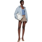 MARGESHERWOOD Off-White Dumpling Stud Bag