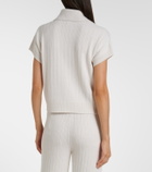 Eleventy Wool and cashmere polo shirt