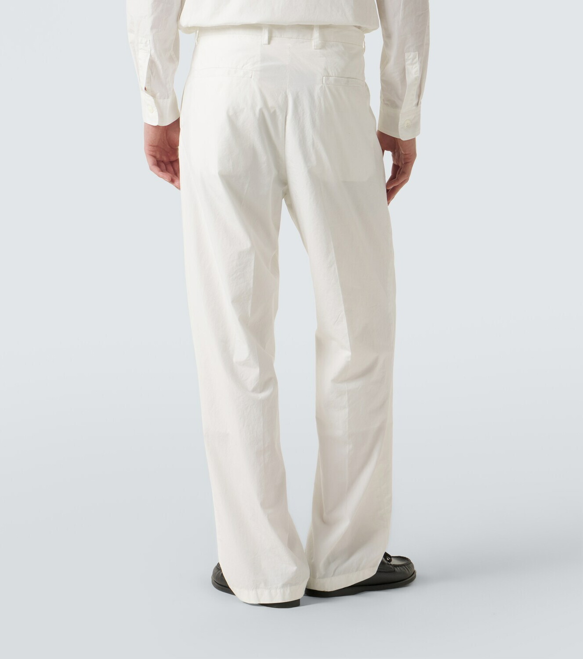 Auralee Cotton straight pants