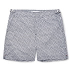 Orlebar Brown - Bulldog Avila Mid-Length Printed Swim Shorts - White