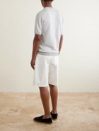 Orlebar Brown - Horton Cotton and Wool-Blend Polo Shirt - Gray
