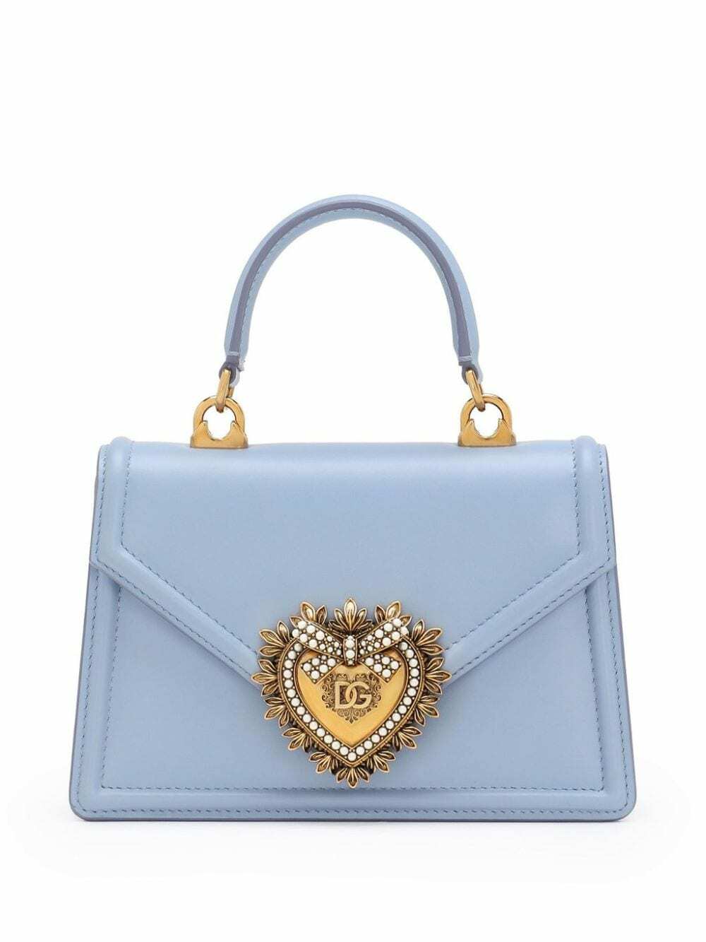 ハンドバッグ DOLCE & GABBANA DEVOTION SMALL LEATHER HANDBAG Small calfskin Devotion bag in Red for Women | Dolce&Gabbana® US