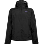 Patagonia - Torrentshell 3L Waterproof Recycled H2No Performance Standard Ripstop Hooded Jacket - Black