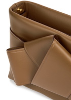 Acne Studios Musubi Knotted Leather Shoulder bag - Brown - One Size