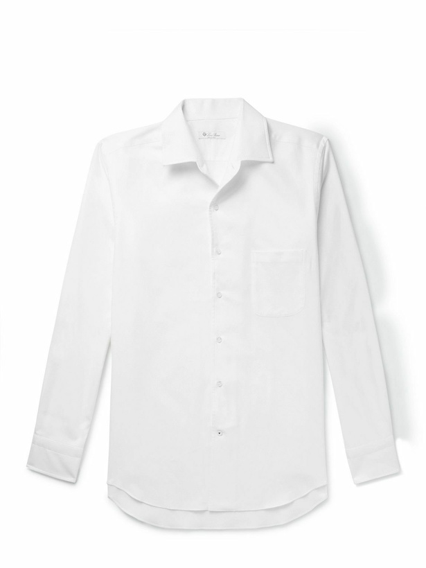 Photo: Loro Piana - Andre Cotton-Twill Shirt - Unknown