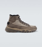 Bogner Copper Mountain shearling-lined leather hiking boots