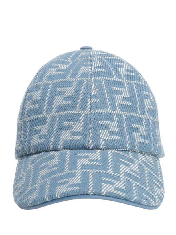 Fendi Blue FF Vertigo Cap Fendi display picture 1