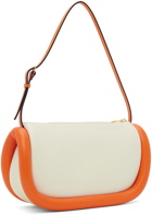 JW Anderson White & Orange Bumper-15 Bag
