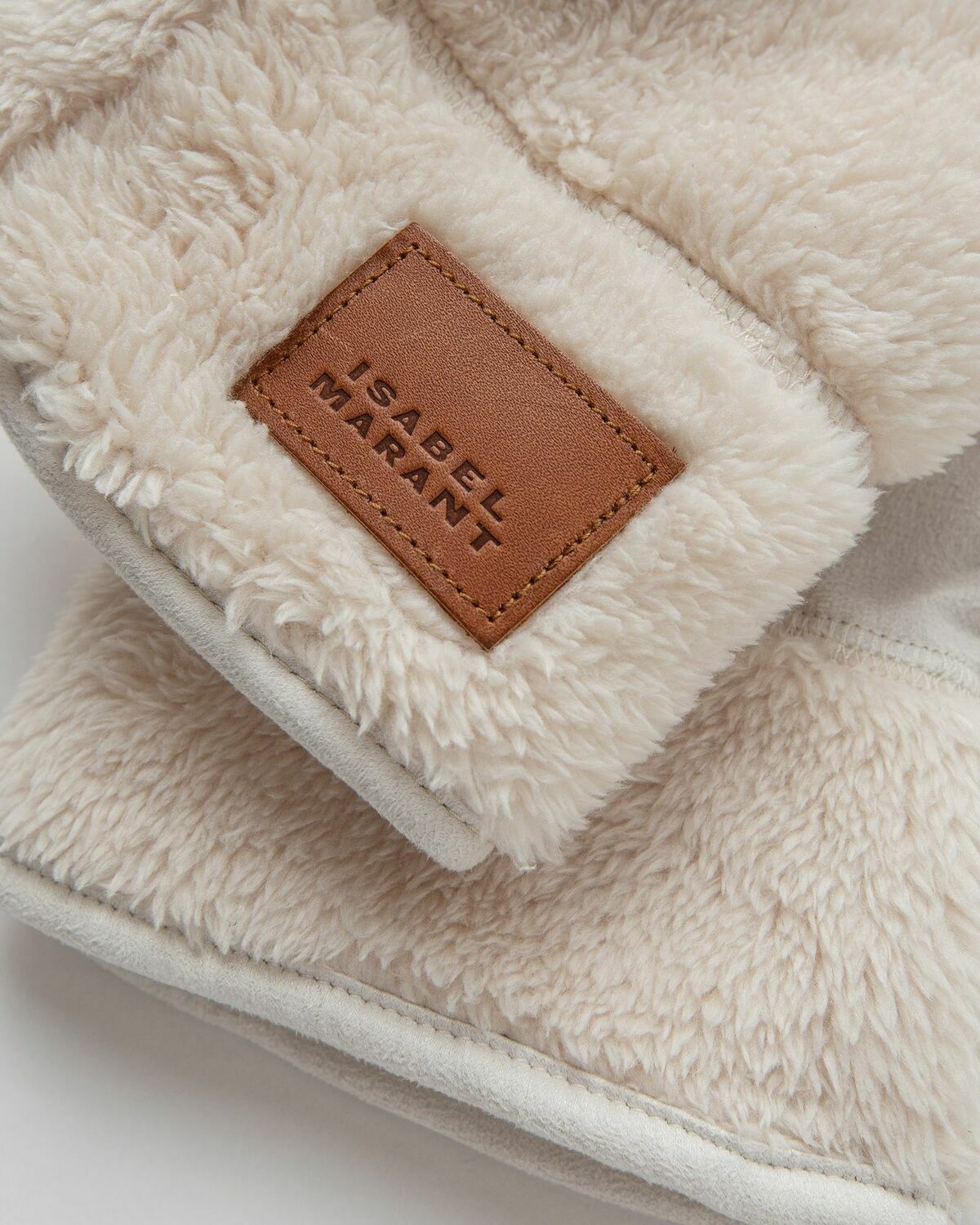 Marant Furka Glove Beige Gloves