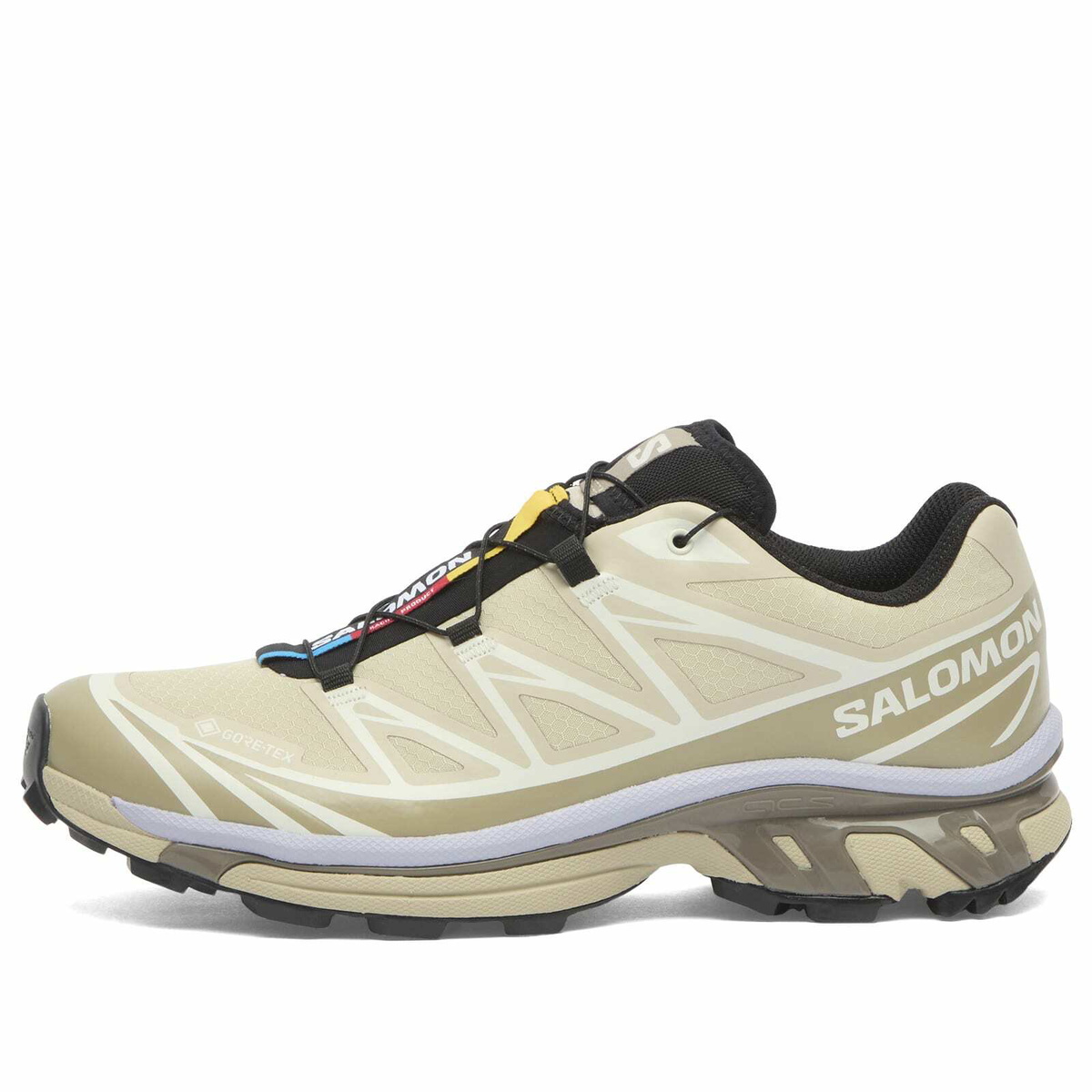 Salomon Women's XT-6 GTX Sneaker in Eucalyptus/Silver Sage/Cosmic Sky