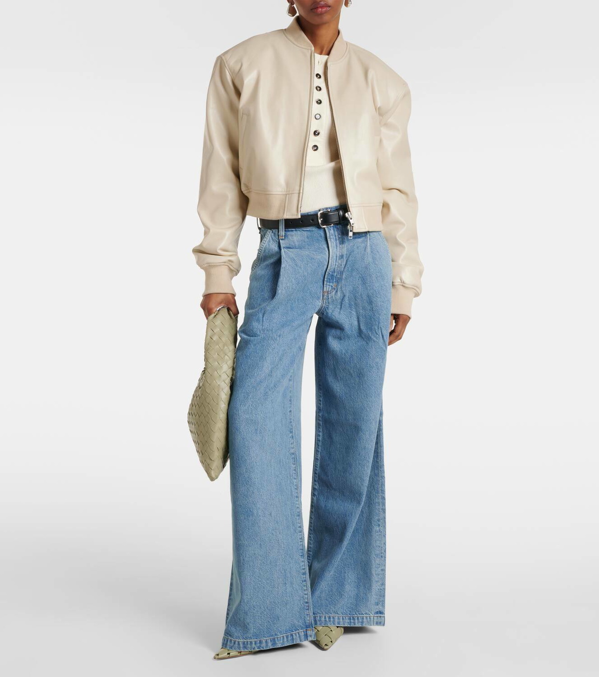Agolde Ellis mid-rise wide-leg jeans AGOLDE