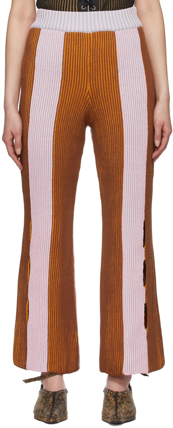 Andersson Bell Orange Kaia Lounge Pants