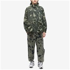 P.A.M. Men's Reversible Geo Mapping Parka Jacket in Swamp