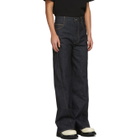 Bottega Veneta Indigo Raw Denim Jeans