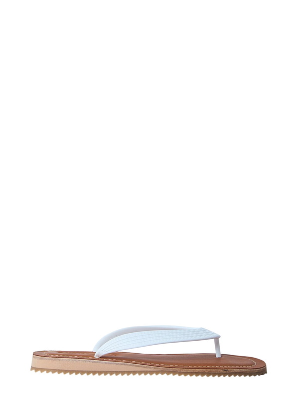 Photo: Miu Miu Leather Sole Flip-Flops