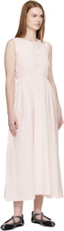 Cecilie Bahnsen Pink CBchristy Midi Dress