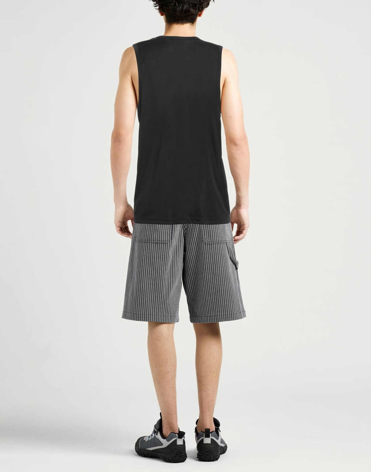 Courrèges Mens Tank top in Black